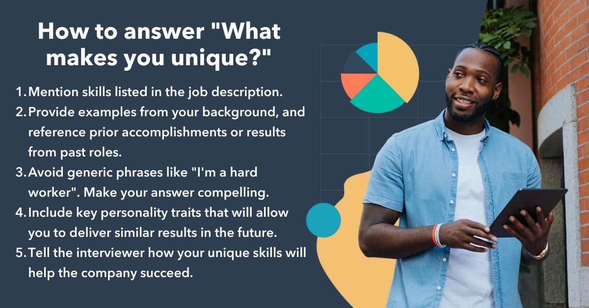 7 Amazing Sample Answers To What Makes You Unique World MarTech   How To Answer What Makes You Unique Interview Question 